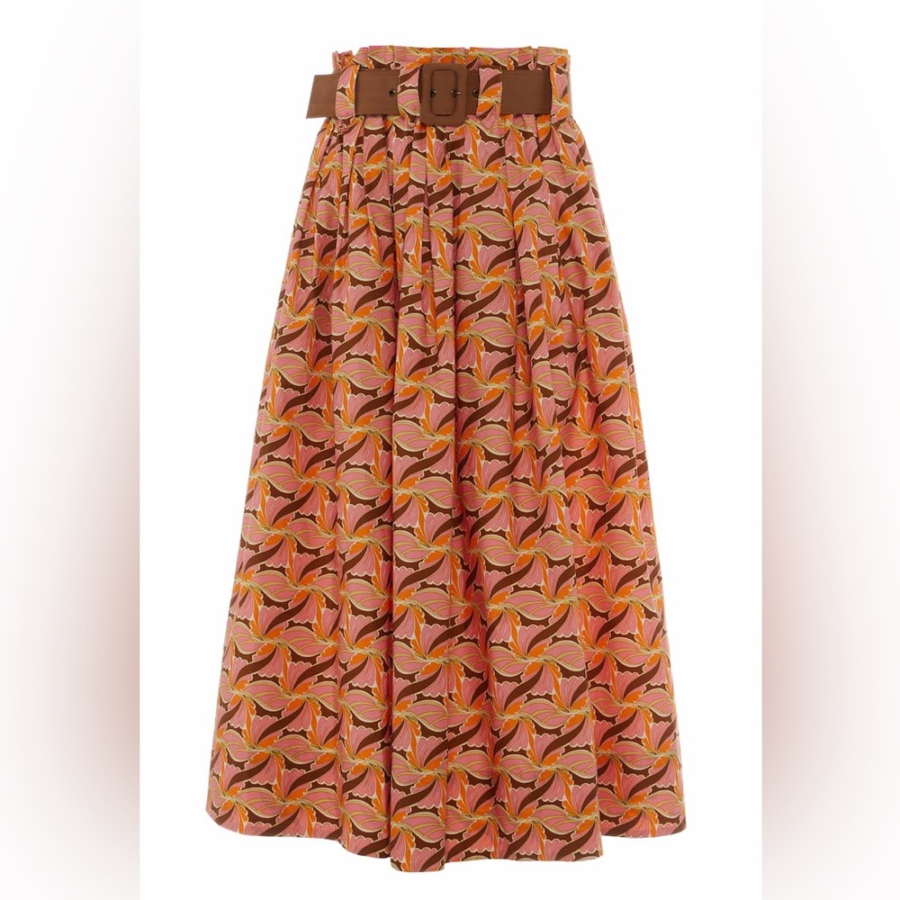 NWOT Devotion Twins skirt Kotronas XS‎ midi orange